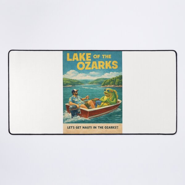 Item preview, Lake of the Ozarks Missouri Osage River Reservoir in the Ozark Mountains near Bagnell Dam and Ha Ha Tonka State Park designed and sold by Places On Earth.
