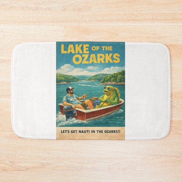 Item preview, Lake of the Ozarks Missouri Osage River Reservoir in the Ozark Mountains near Bagnell Dam and Ha Ha Tonka State Park designed and sold by Places On Earth.
