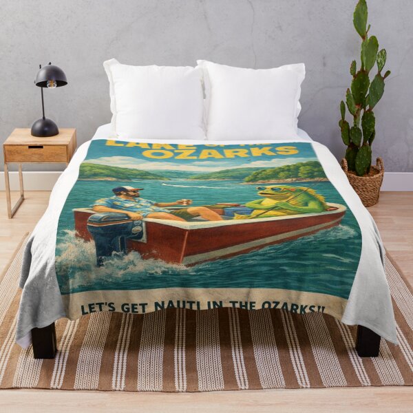 Item preview, Lake of the Ozarks Missouri Osage River Reservoir in the Ozark Mountains near Bagnell Dam and Ha Ha Tonka State Park designed and sold by Places On Earth.