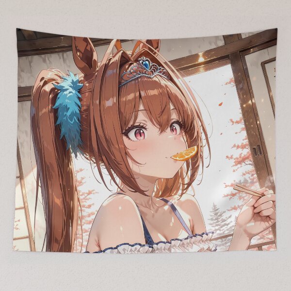 Item preview, Daiwa Scarlet Uma Musume Pretty Derby Autumn Cozy Table designed and sold by Tokyonomad.