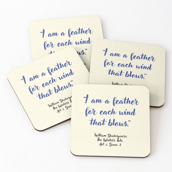 Item preview, Shakespeare Quote designed and sold by CharlottePlaceArt.