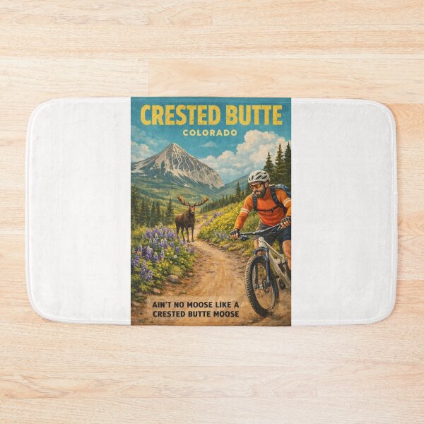 Item preview, Crested Butte Colorado Elk Mountains Wildflower Trails near Mount Crested Butte and Gunnison National Forest designed and sold by Places On Earth.