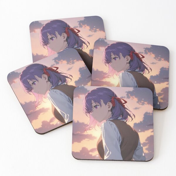 Item preview, Sakura Matou Fate Stay Night Anime Girl Twilight Glow designed and sold by Tokyonomad.
