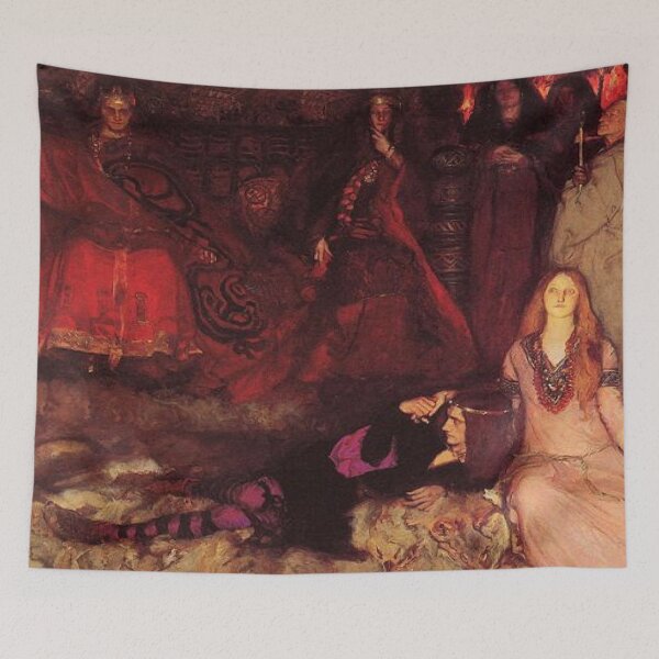 Item preview, The Play Scene in Hamlet designed and sold by SharonTheFirst.