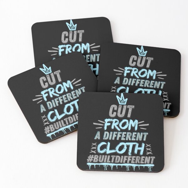 Item preview, Cut From A Different Cloth Motivational Quote designed and sold by Taniyah Gomes.