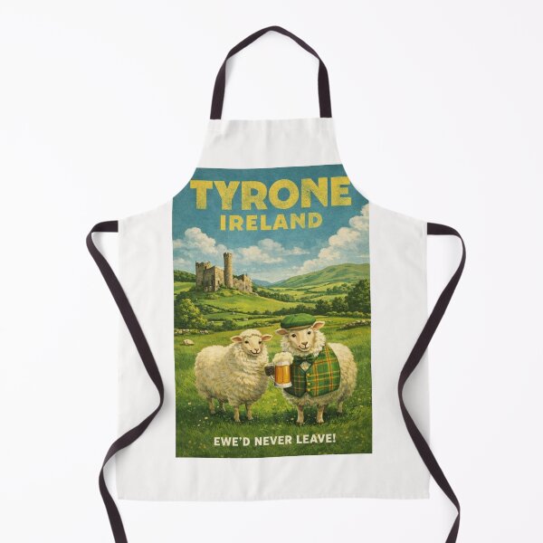 Item preview, Tyrone Northern Ireland Rolling Countryside with Historic Castle Ruins and Green Hills of County Tyrone designed and sold by Places On Earth.