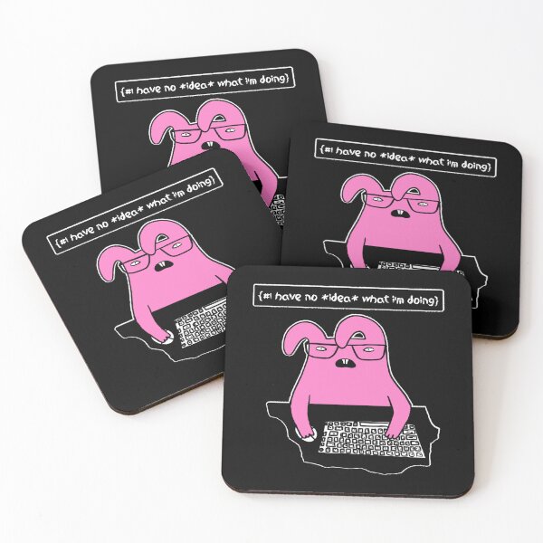 Item preview, Programmer code bunny  designed and sold by eri-morie.