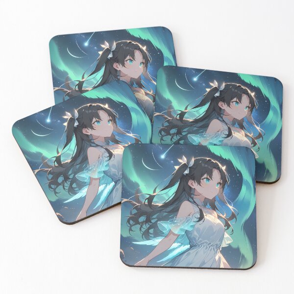Item preview, Rin Tohsaka Fate Stay Night Celestial Anime Girl designed and sold by Tokyonomad.