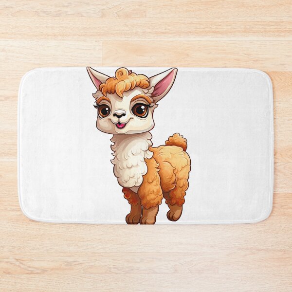 Item preview, Cute Baby Animals Stickers Lama designed and sold by Eiwaprints.