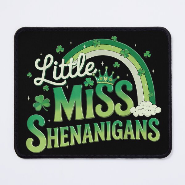 Item preview, Little Miss Shenanigans Funny St Patrick's Day designed and sold by Taniyah Gomes.
