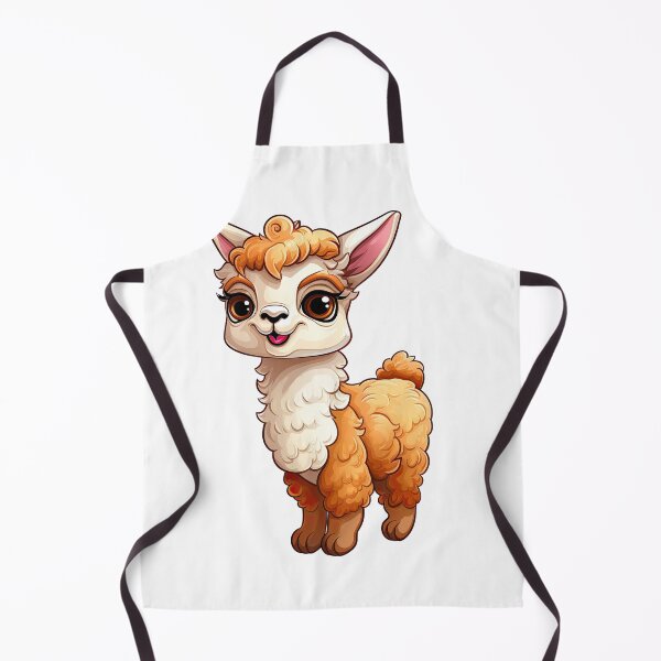 Item preview, Cute Baby Animals Stickers Lama designed and sold by Eiwaprints.