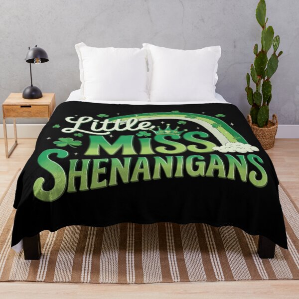 Item preview, Little Miss Shenanigans Funny St Patrick's Day designed and sold by Taniyah Gomes.