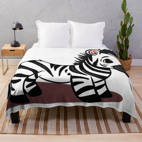 Item preview, Adorable Kawaii Baby Zebra Character Illustration designed and sold by LYAN-STORE.