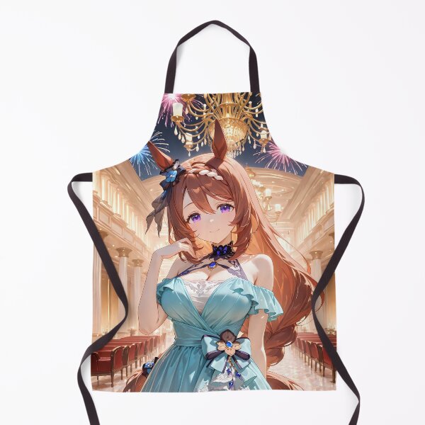 Item preview, Super Creek Uma Musume Blue Gown Grand Hall Fireworks Glow designed and sold by Tokyonomad.