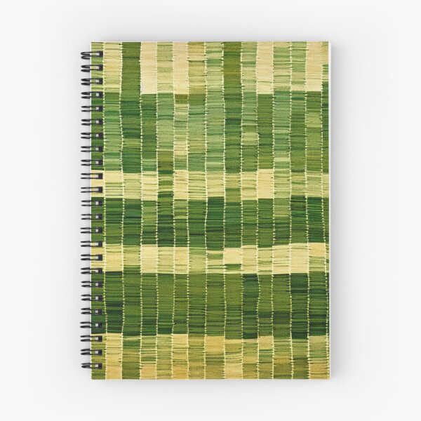Item preview, Moroccan Handmade Carpet with Green Vertical Striped Pattern designed and sold by GrinGalore.