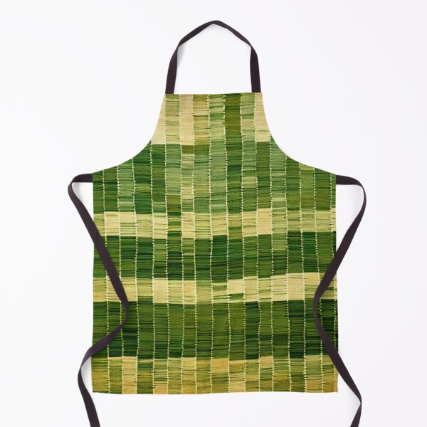 Item preview, Moroccan Handmade Carpet with Green Vertical Striped Pattern designed and sold by GrinGalore.