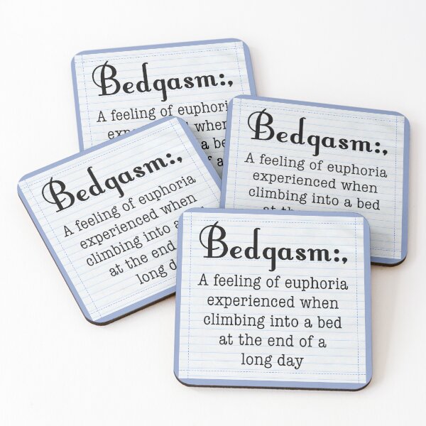 Item preview, Bedgasm- Tired humour  designed and sold by SmallSlicelife.