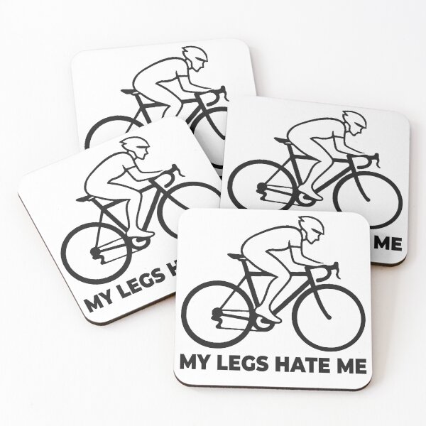Item preview, Funny Cycling My Legs Hate Me Cyclist Design designed and sold by FoxyJags.