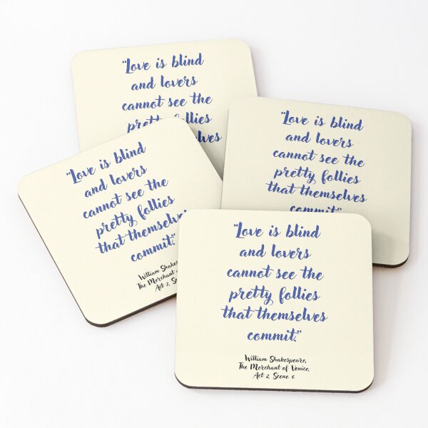 Item preview, Shakespeare Quote designed and sold by CharlottePlaceArt.