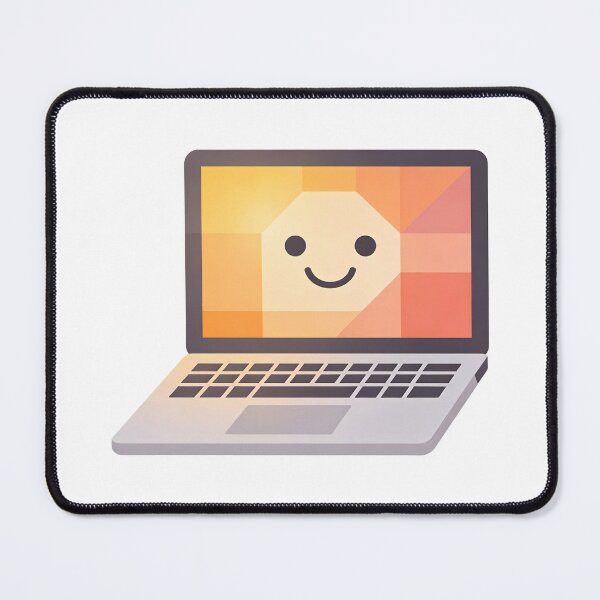 Item preview, Happy Laptop designed and sold by visualcornerlab.