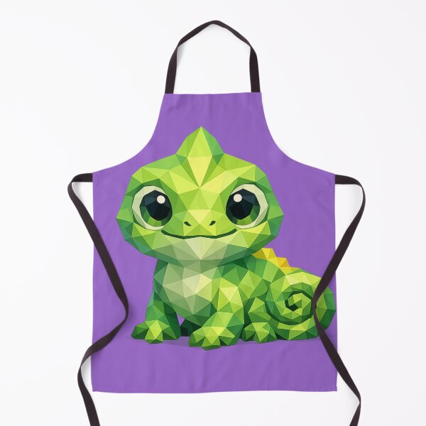 Item preview, Cute Low Poly Geometric Chameleon Illustration designed and sold by AndreBarnard.
