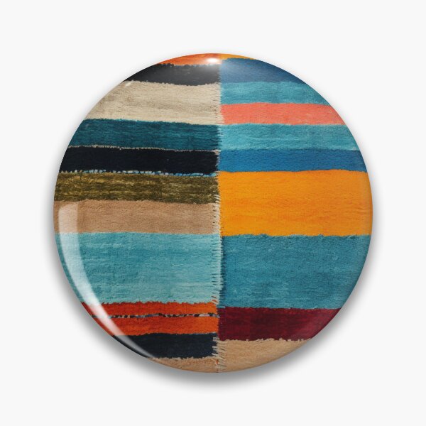 Item preview, Moroccan Handmade Colorful Stitched Carpet Pattern designed and sold by GrinGalore.