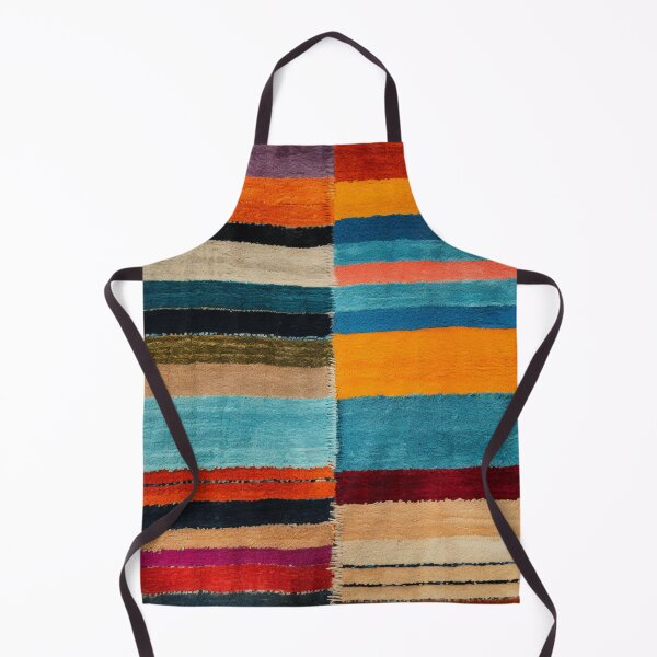 Item preview, Moroccan Handmade Colorful Stitched Carpet Pattern designed and sold by GrinGalore.