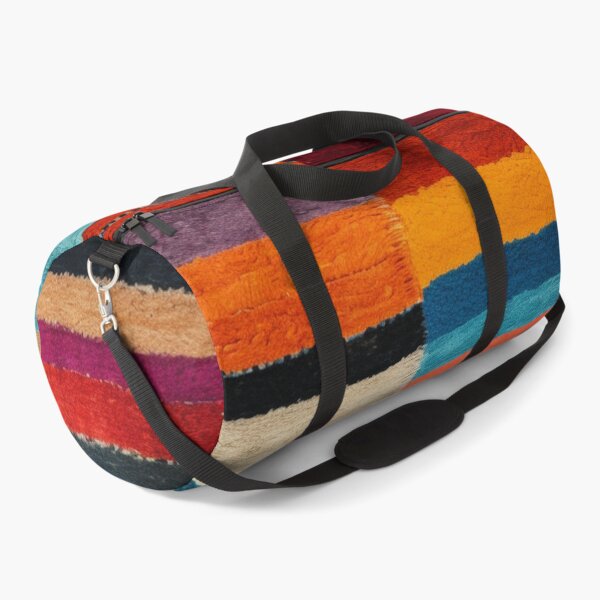 Item preview, Moroccan Handmade Colorful Stitched Carpet Pattern designed and sold by GrinGalore.
