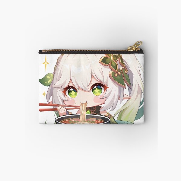 Item preview, Nahida Genshin Impact Chibi Green Glow Ramen Time designed and sold by mildaclairmo.