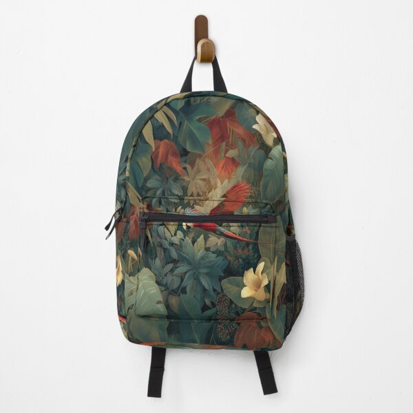 Item preview, A Scarlet Macaw flying through a lush rainforest canopy, Birds in Motion designed and sold by CDC40.