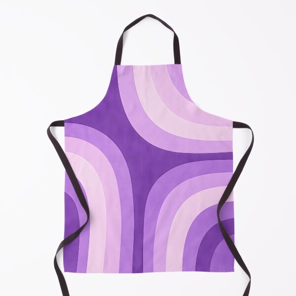 Item preview, Purple Retro Arches – Abstract Geometric Gradient Pattern designed and sold by blankTeeShirt.