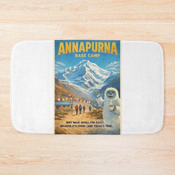 Item preview, Annapurna Base Camp Nepal Himalayas Trekking Route beneath Annapurna I in the Annapurna Conservation Area designed and sold by Aryabek.