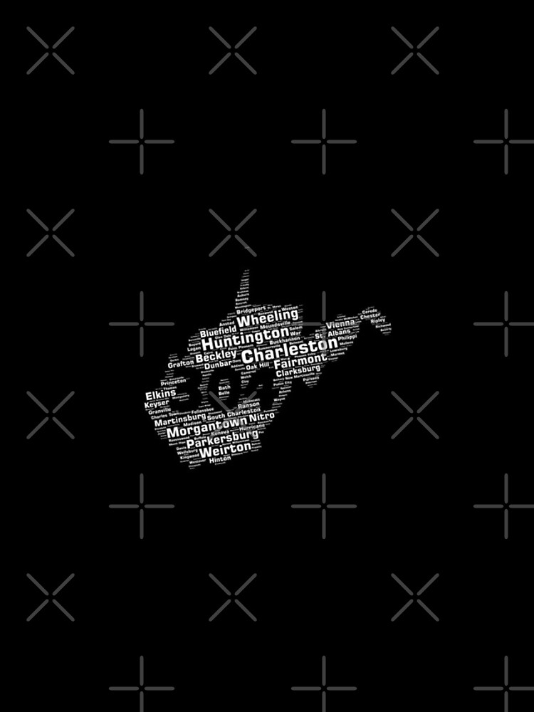 "West Virginia Cities 304 Area Code" iPhone Case for Sale by shirtonaut
