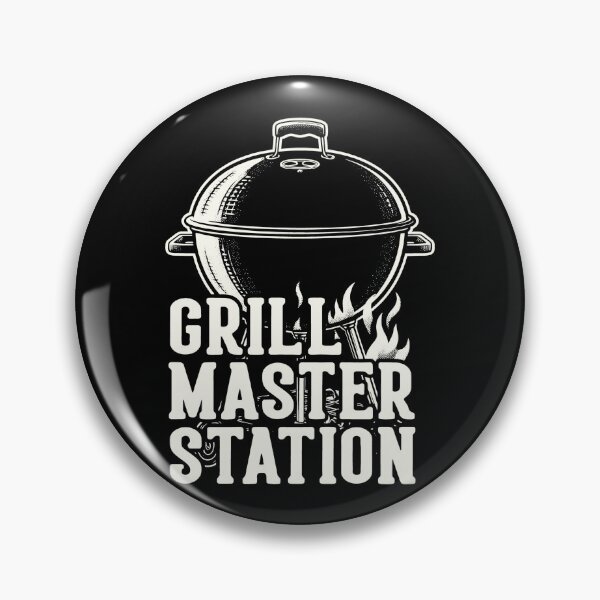 Item preview, Grill Master Station Vintage Charcoal Kettle designed and sold by SplashTastic.