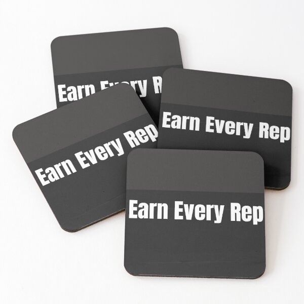 Item preview, EARN EVERY REP designed and sold by SilentRep.