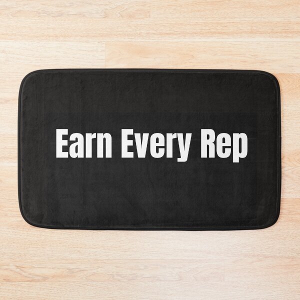 Item preview, EARN EVERY REP designed and sold by SilentRep.