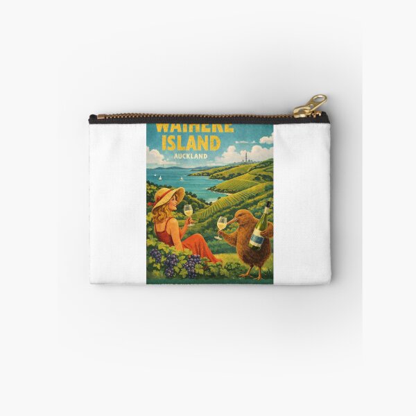 Item preview, Waiheke Island Auckland overlooking Hauraki Gulf vineyards with Rangitoto Island and Auckland Skyline across the Waitematā Harbour designed and sold by Aryabek.
