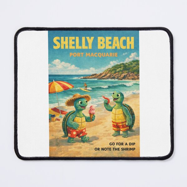 Item preview, Shelly Beach in Port Macquarie along the Mid North Coast of New South Wales near Sea Acres National Park and Lighthouse Beach designed and sold by Aryabek.