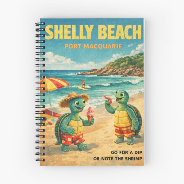 Item preview, Shelly Beach in Port Macquarie along the Mid North Coast of New South Wales near Sea Acres National Park and Lighthouse Beach designed and sold by Aryabek.