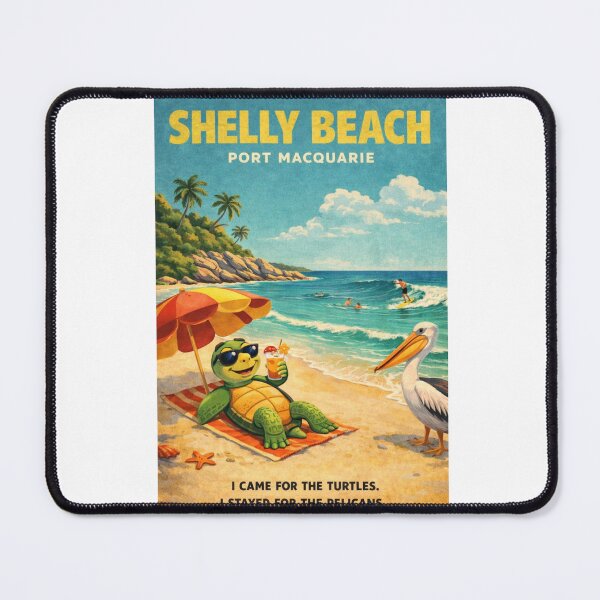 Item preview, Shelly Beach Port Macquarie beside Sea Acres National Park and the Pacific Ocean near Tacking Point Lighthouse on the New South Wales coast designed and sold by Aryabek.