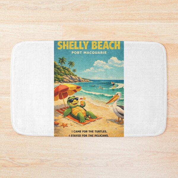 Item preview, Shelly Beach Port Macquarie beside Sea Acres National Park and the Pacific Ocean near Tacking Point Lighthouse on the New South Wales coast designed and sold by Aryabek.