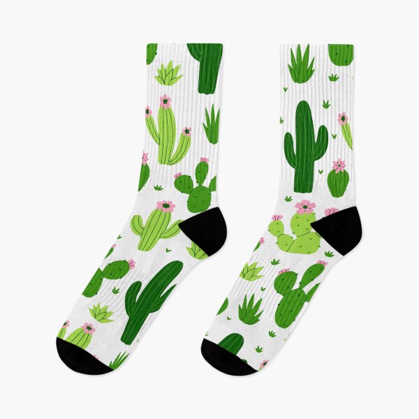Item preview, various cacti on a white background designed and sold by burbura.