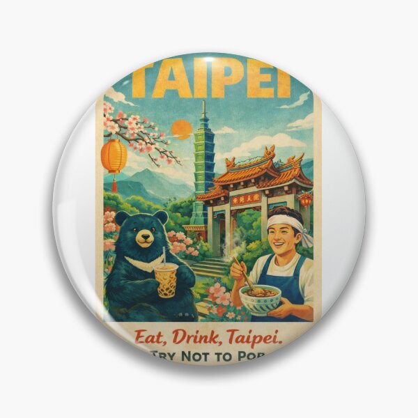 Item preview, Taipei cityscape featuring Taipei 101 near Xinyi District with Yangmingshan and New Taipei City surrounding Taiwan’s capital designed and sold by Aryabek.