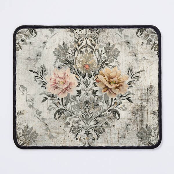 Item preview, Decoupage Vintage Subtle Drawn Flowers Damask 1900 Victorian designed and sold by GrinGalore.