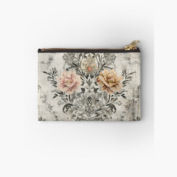 Item preview, Decoupage Vintage Subtle Drawn Flowers Damask 1900 Victorian designed and sold by GrinGalore.