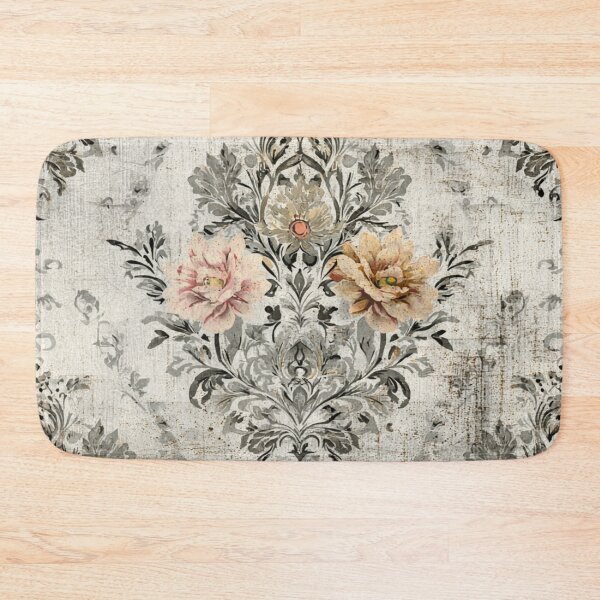 Item preview, Decoupage Vintage Subtle Drawn Flowers Damask 1900 Victorian designed and sold by GrinGalore.