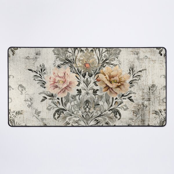 Item preview, Decoupage Vintage Subtle Drawn Flowers Damask 1900 Victorian designed and sold by GrinGalore.