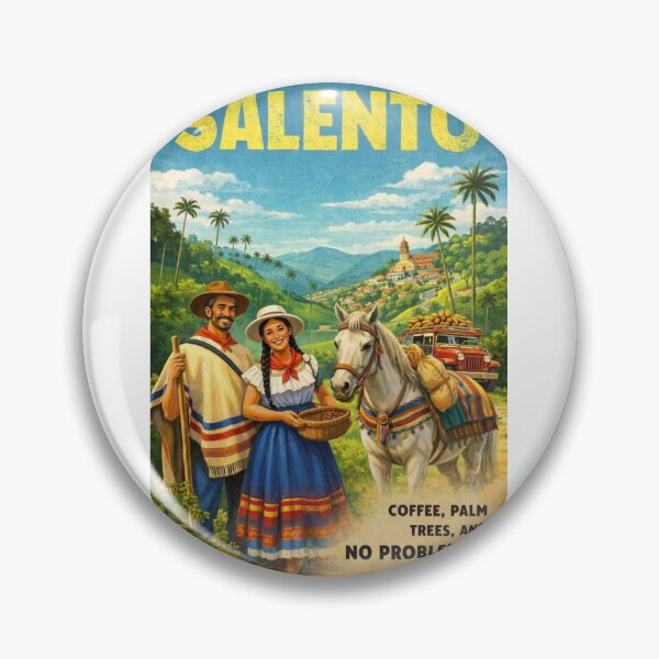 Item preview, Salento in Quindío within Colombia’s Coffee Triangle surrounded by Cocora Valley and Los Nevados National Natural Park designed and sold by Aryabek.