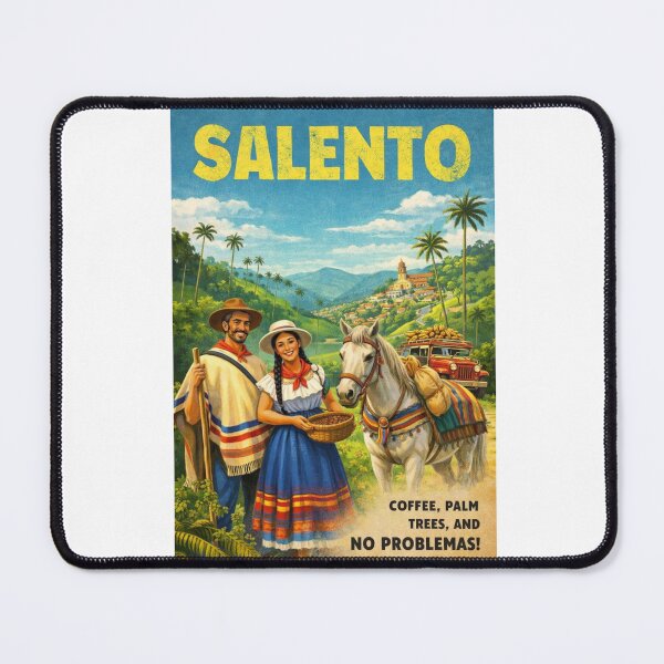 Item preview, Salento in Quindío within Colombia’s Coffee Triangle surrounded by Cocora Valley and Los Nevados National Natural Park designed and sold by Aryabek.