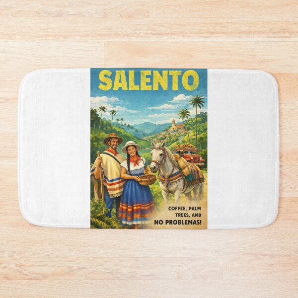 Item preview, Salento in Quindío within Colombia’s Coffee Triangle surrounded by Cocora Valley and Los Nevados National Natural Park designed and sold by Aryabek.
